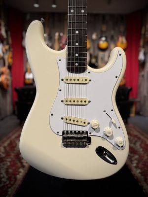 1983 Squier SQ Stratocaster Olympic White MIJ