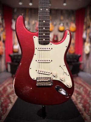 2012 Fender Custom Shop ’60 Stratocaster Relic Candy Apple Red