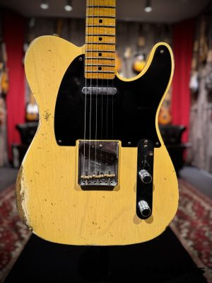 2014 Fender Custom Shop 52 Telecaster Relic Nocaster Blonde