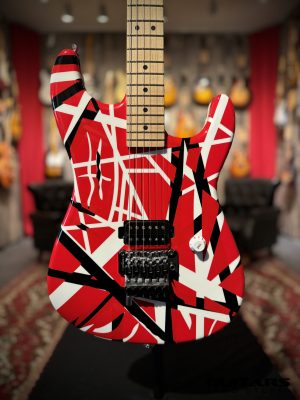 Charvel EVH Art Series Striped Red Black White